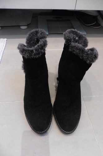 Bottines femme scarpa daim - bottines,