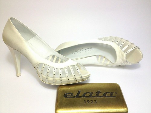 Scarpa sposa spuntata raso - sposa,