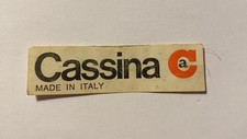Cassina étiquette papier